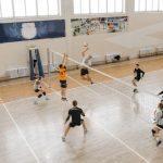 Blocking - People Playing Volleyball