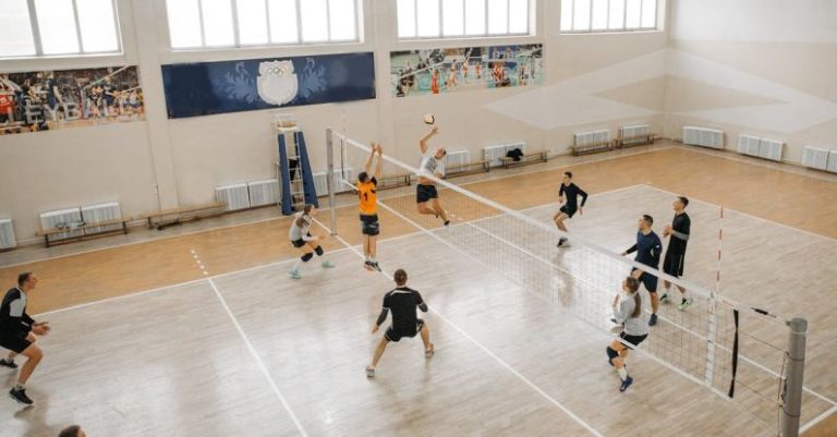 Blocking - People Playing Volleyball